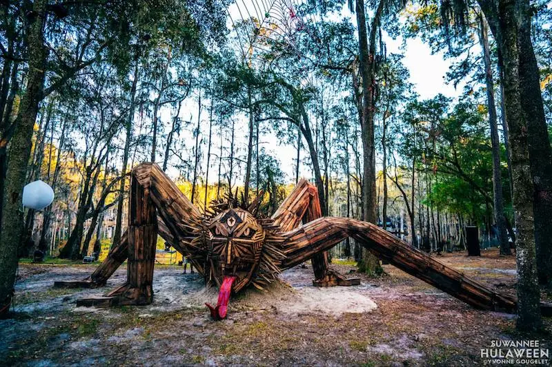 The Spider at Hulaween 2022