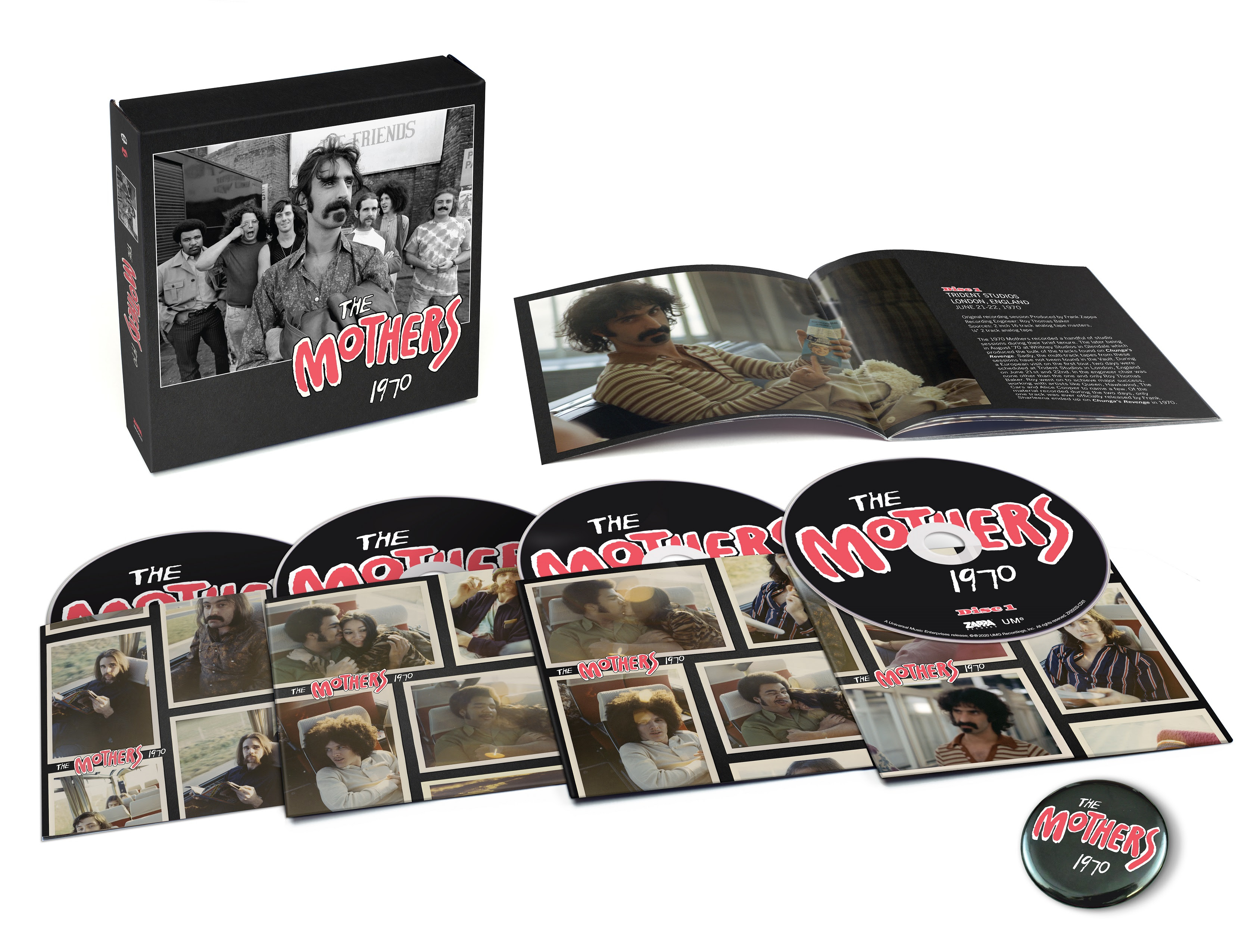 AVAILABLE NOW DIGITALLY AND AS 4-DISC BOX SET VIA ZAPPA RECORDS/UMe