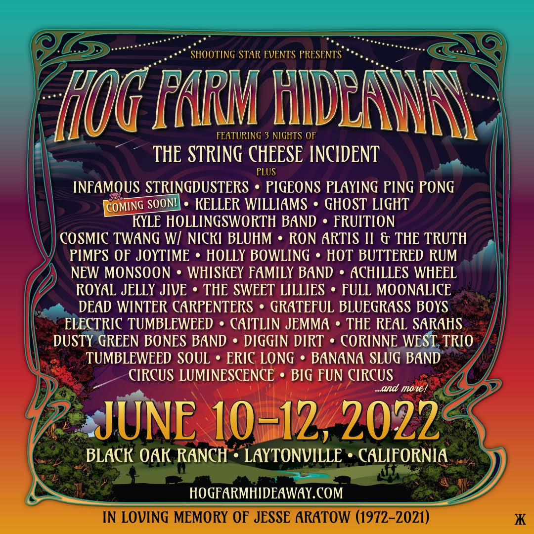 Hog Farm Hideaway Lineup