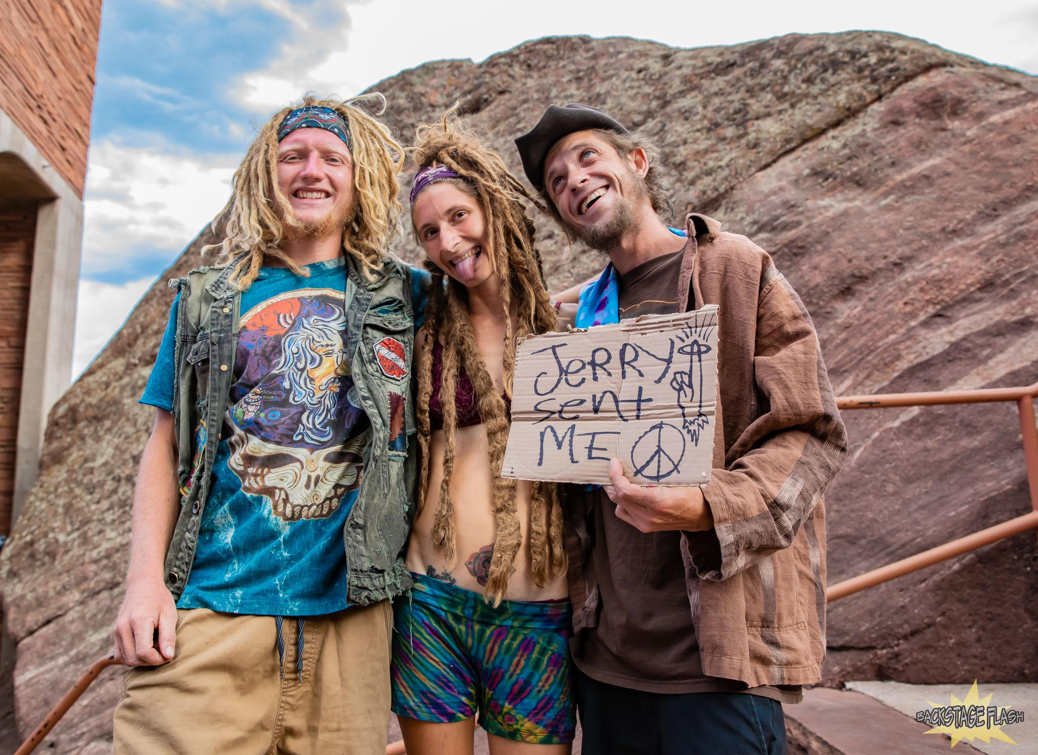 Deadheads at Red Rocks Amphitheatre