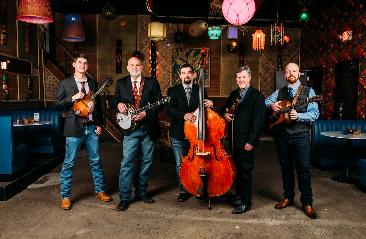 Lonesome River Band is, from left, Adam Miller, Sammy Shelor, Kameron Keller, Mike Hartgrove and Jesse Smathers. Photo by Sandlin Gaither.