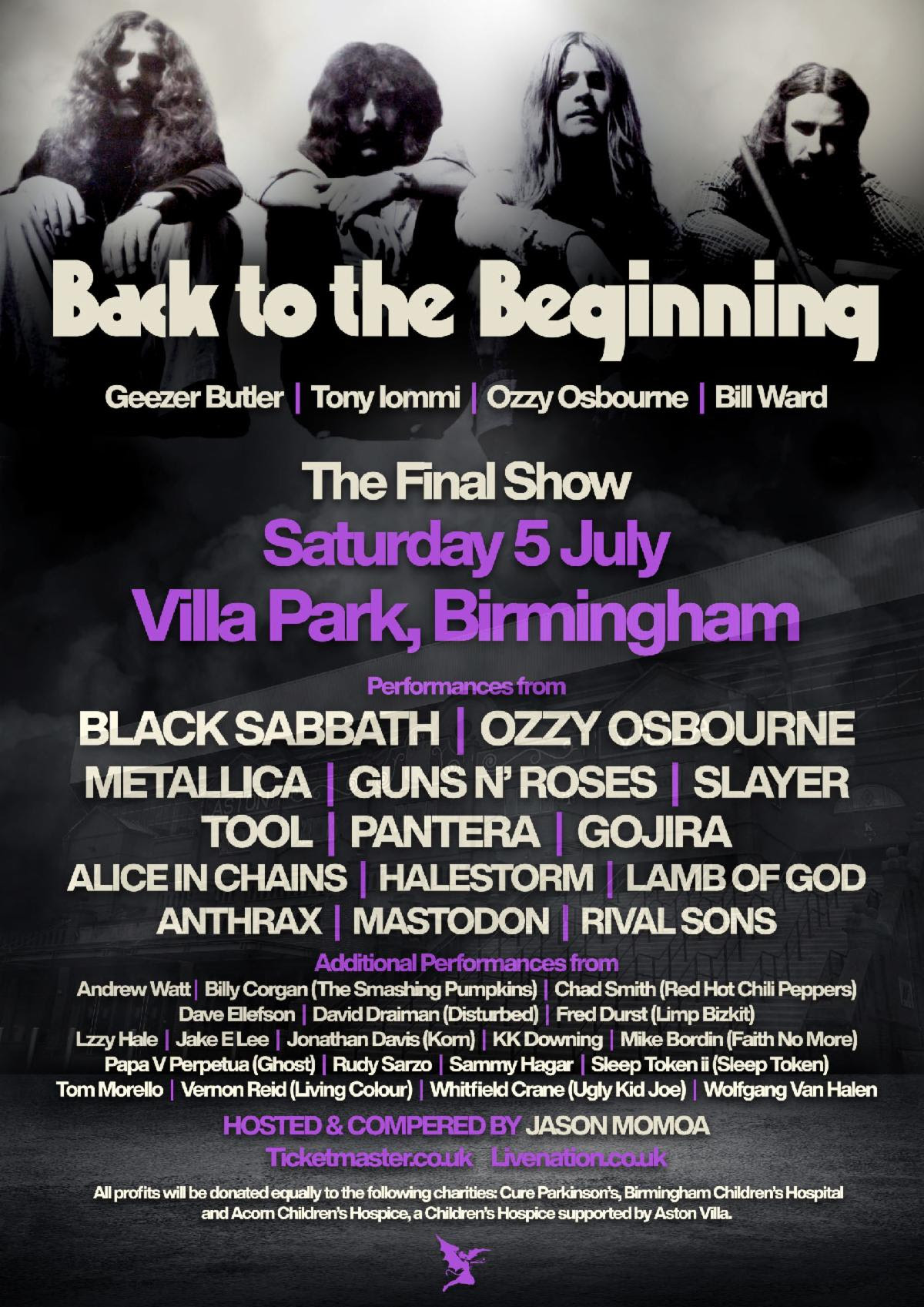 Gibson To Honor Black Sabbath at Historic ‘Back to the Beginning’ Reunion Event, Gibson SG Guitars To Be Signed Backstage for Worldwide Auction