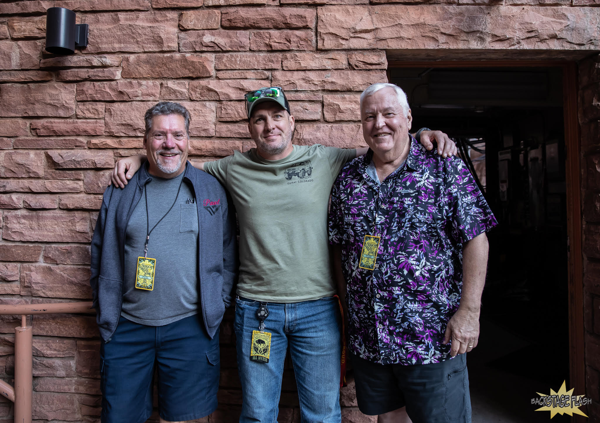 Tedeschi Trucks Band, tour bus drivers - Paul, Chris, Danny