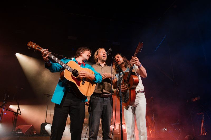 Bristol Rhythm 2025 Friday night headliners The Teskey Brothers on the Piedmont Stage. © Birthplace of Country Music, photographer: Sophie Harris