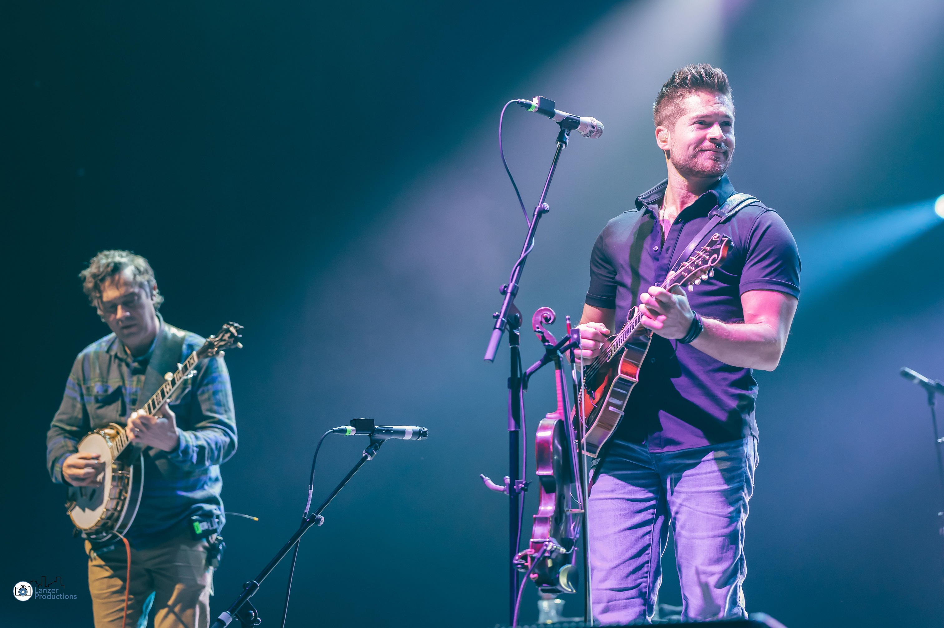 Dave Johnston & Nick Piccinni - Yonder Mountain String Band - photo by Brian Lanzer