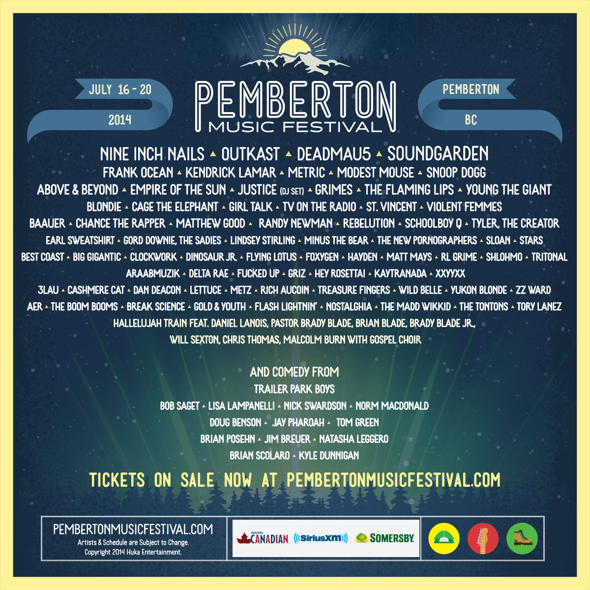 Five Reasons Pemberton is the Most Underrated Festival of 2014