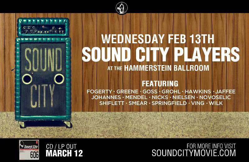 Sound City Players Feb. 13th NYC Debut Sold Out
