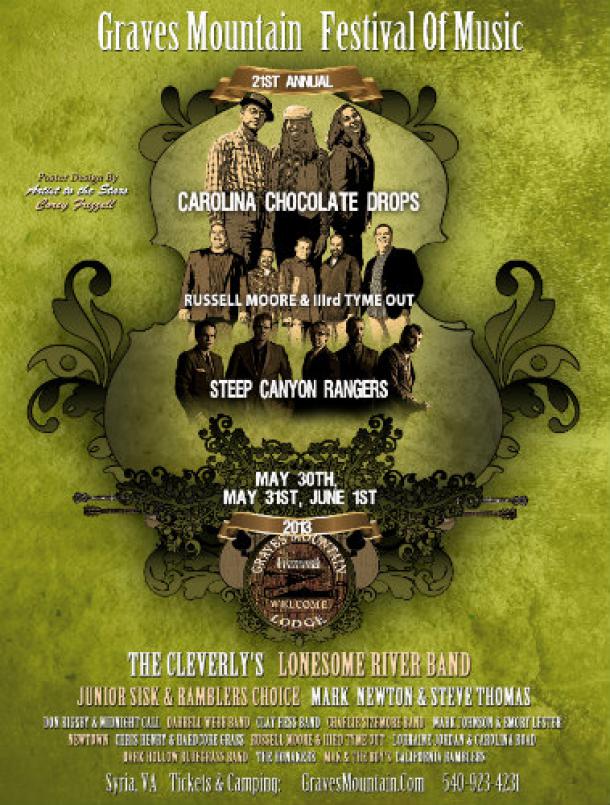 Graves Mountain Festival of Music Announces LineUp Grateful Web