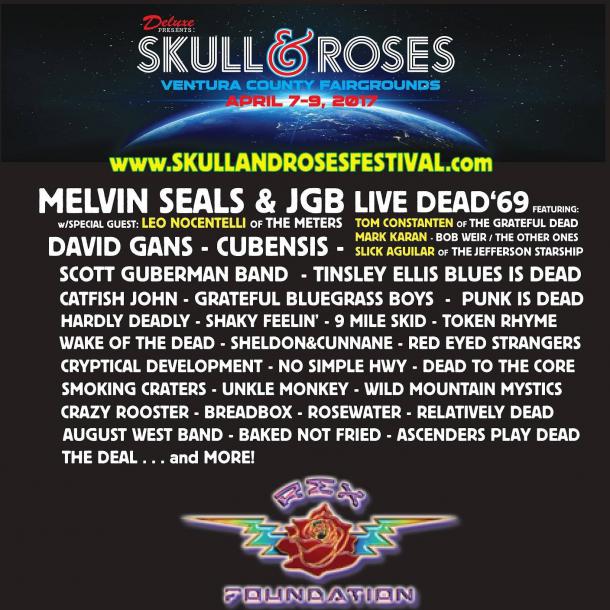 Skull & Roses Festival Announce '17 Lineup Grateful Web