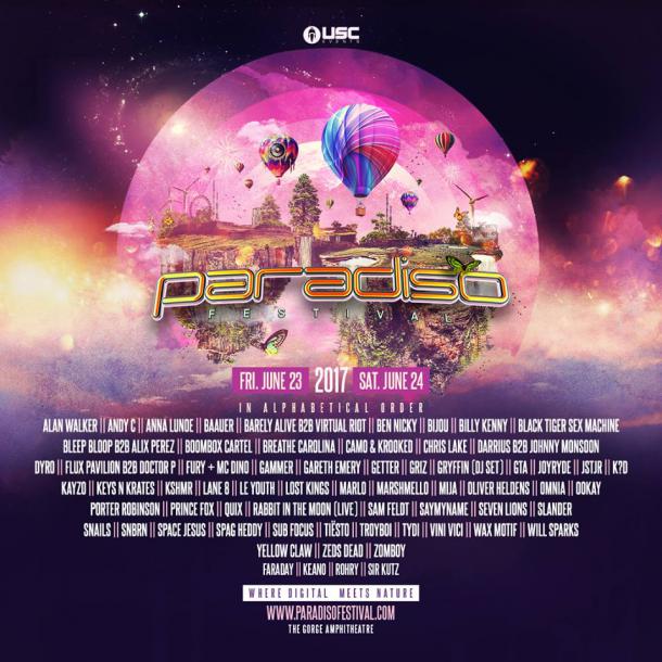 2022 Paradiso Festival Lineup