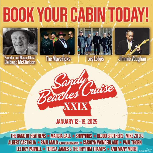 The 29th Sandy Beaches Cruise To Set Sail in 2025 Initial Lineup