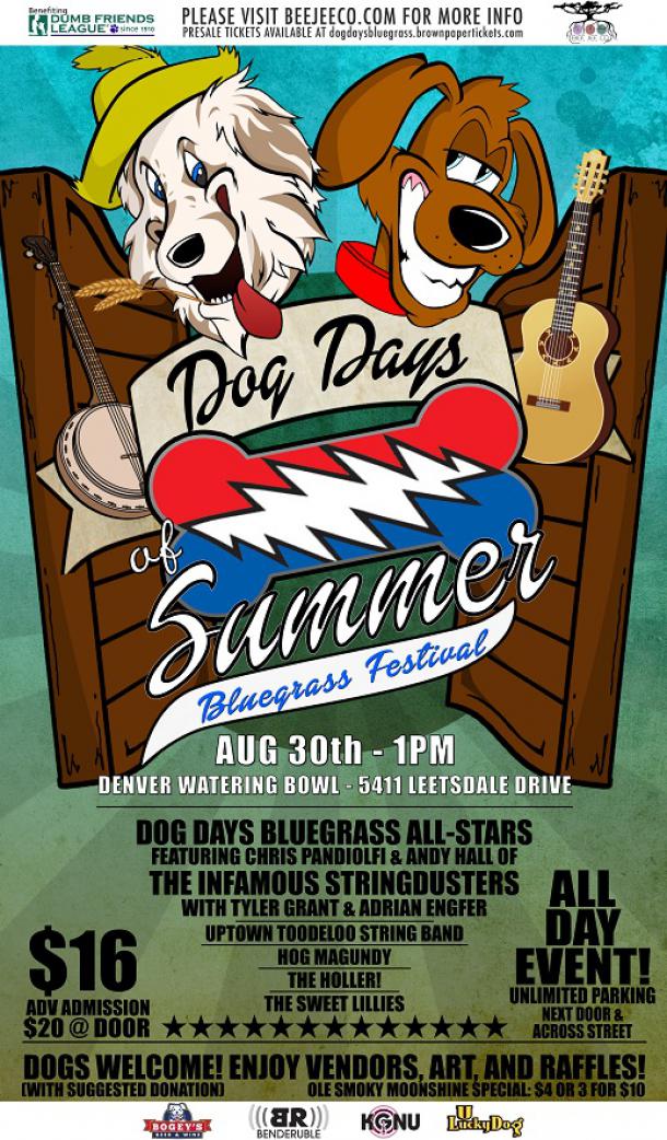 First Annual Dog Days Of Summer Bluegrass Festival In Denver