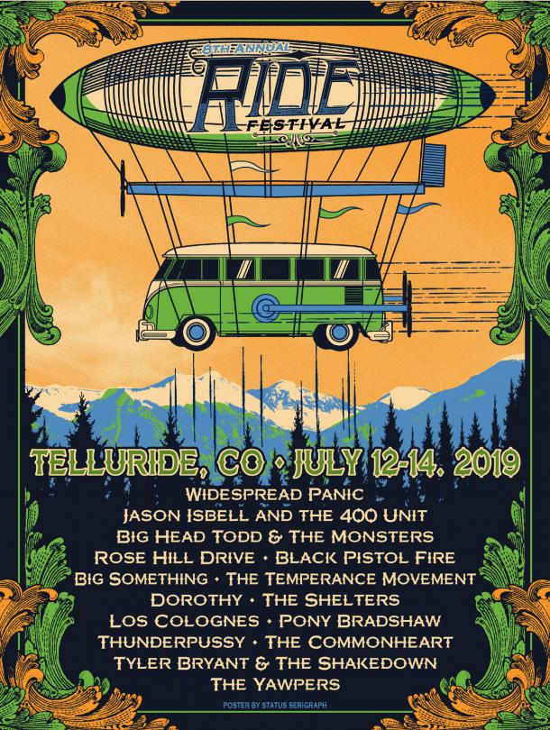 RIDE Festival Announces 2019 Lineup Grateful Web