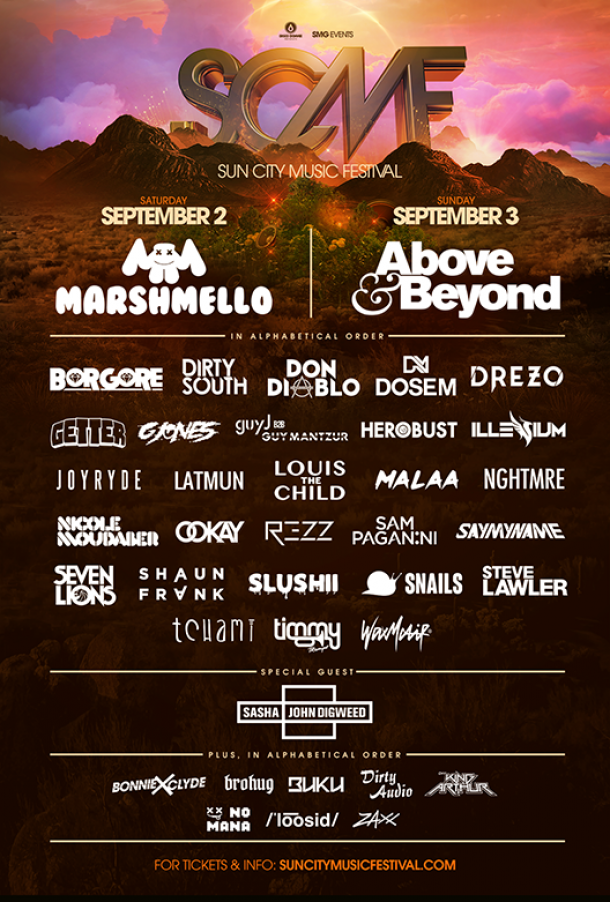 Sun City Music Festival Announces Lineup Grateful Web