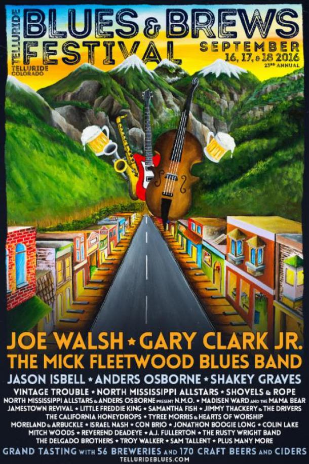 Telluride Blues & Brews Festival '16 Lineup Grateful Web