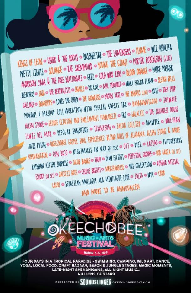 Okeechobee Music & Arts Festival Announces Lineup Grateful Web