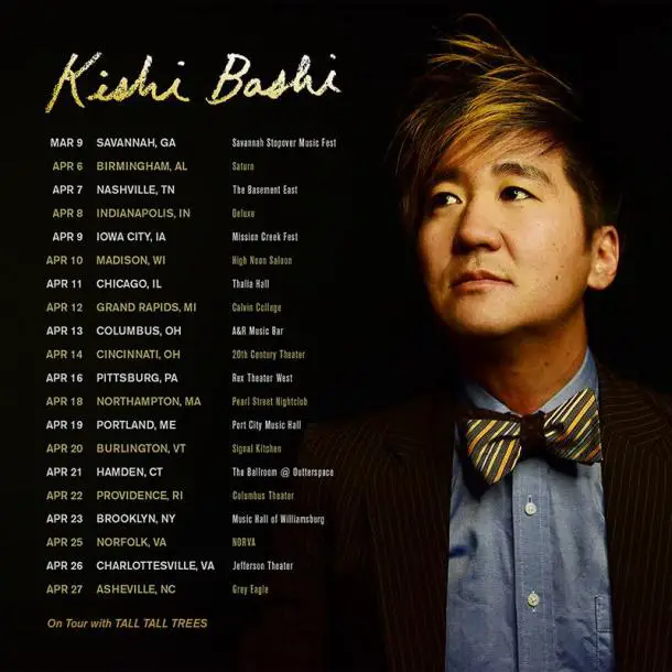 Kishi Bashi Announces U.S. Tour Dates Grateful Web