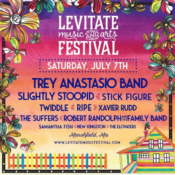 Levitate Daily Schedule and Single Day Tickets Announced Grateful Web