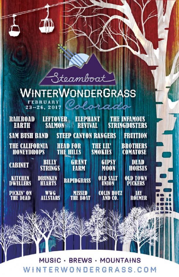 WinterWonderGrass Steamboat '17 LineUp Grateful Web