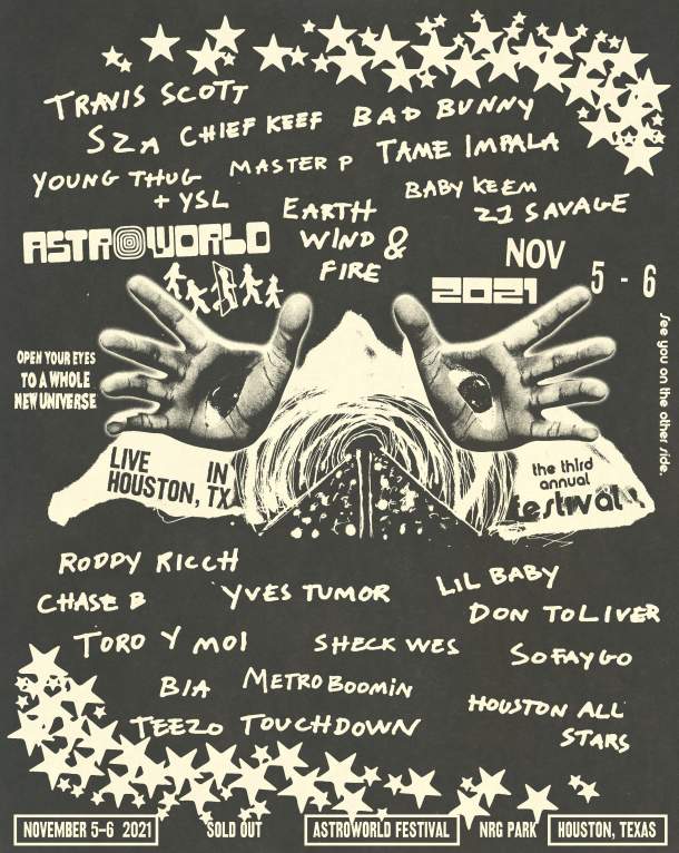 Travis Scott Announces 2021 Astroworld Festival Lineup Grateful Web