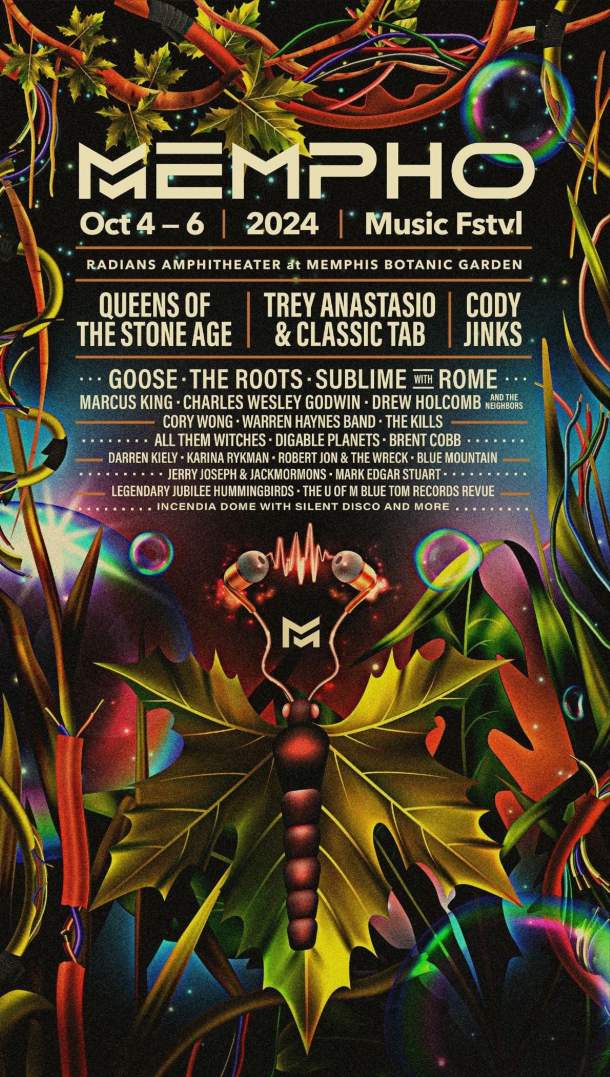 MEMPHO MUSIC FESTIVAL 2024 Artist Lineup Grateful Web