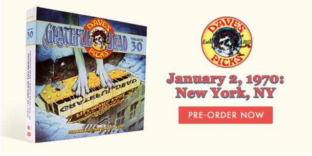 洋楽 Grateful Dead Dave's Picks Vol.30 Grateful Dead - Dave's Picks, Volume 30 - Fillmore East, New