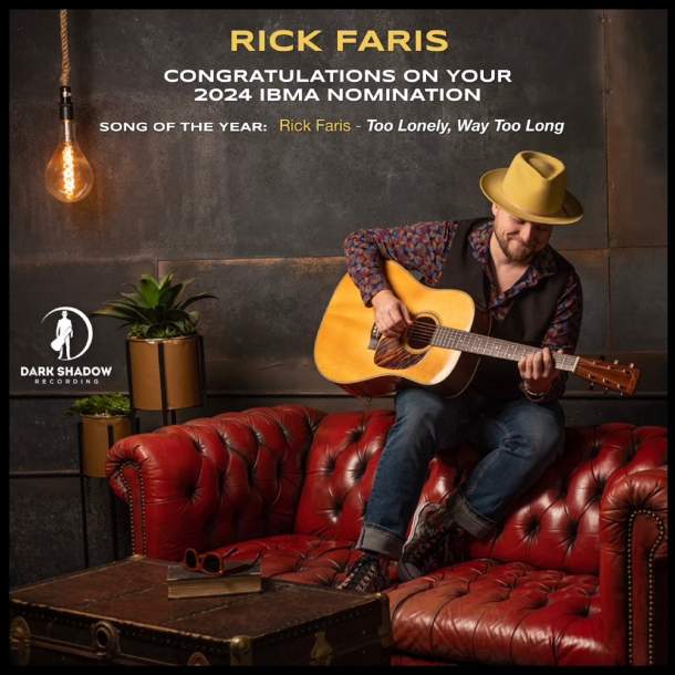 Congratulations to Rick Faris on his 2024 IBMA Song of the Year