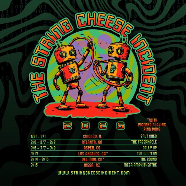 The String Cheese Incident announce early 2025 tour dates; Chicago