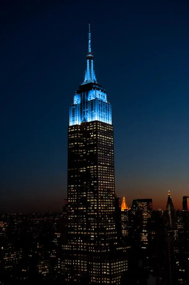 Empire State Building To Shine Sky Blue Tonight In Honor Of John Lennon