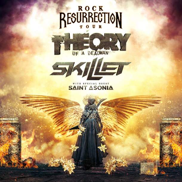 Theory Of A Deadman + Skillet Announce CoHeadline Rock Resurrection Tour Grateful Web