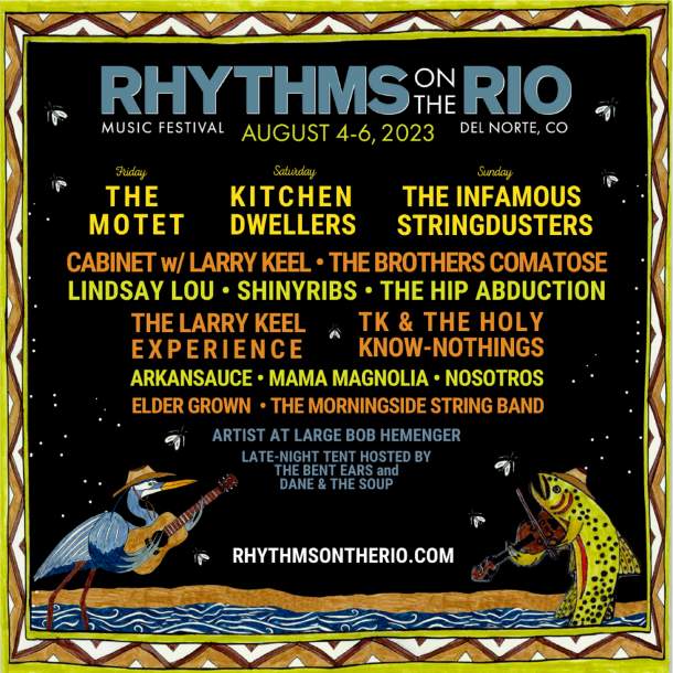 Rhythms on the Rio Music Festival Announces Full 2023 Lineup Grateful Web