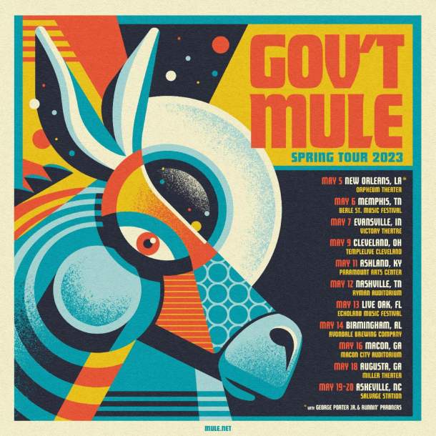 Gov’t Mule Announces Spring 2023 Tour Dates Grateful Web