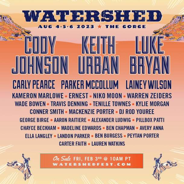 Watershed Festival Reveals 2023 Lineup Grateful Web