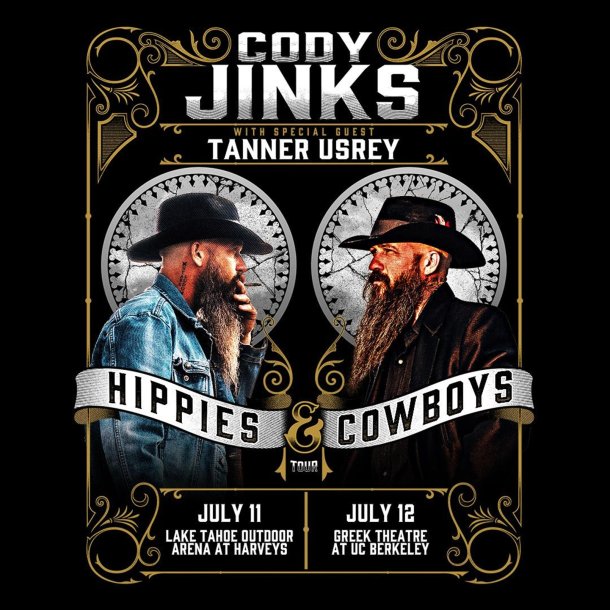 CODY JINKS ANNOUNCES HEADLINING 2025 NORTH AMERICAN HIPPIES AND COWBOYS