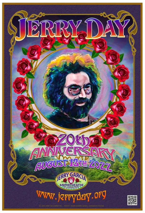 Jerry Day 2022 Initial Artist Announcements Grateful Web