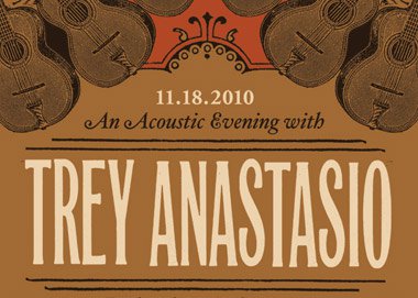 Trey Anastasio will play solo acoustic show