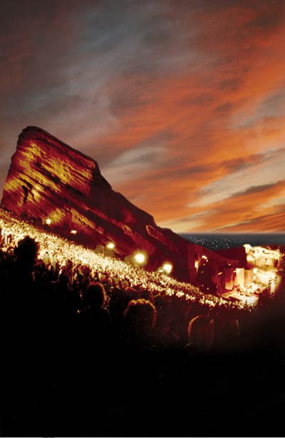 The debut of the MONOLITH MUSIC FESTIVAL at RED ROCKS