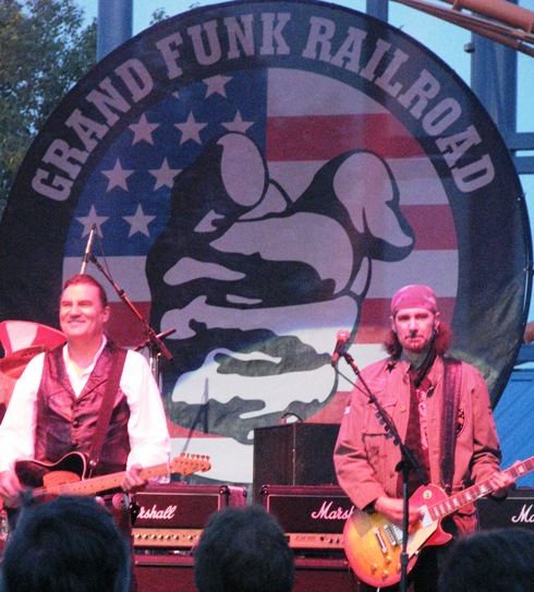 Grand Funk Railroad Running Out of Track but Continue to Rock Summer Family Fun