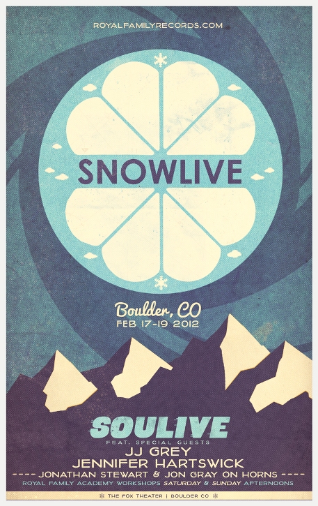 Snowlive ft. Soulive & JJ Grey  w/ The Hartwick Horns @ Fox Theater