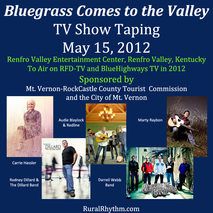 Bluegrass Comes to the Valley 5/15/12 at Renfro Valley Entertainment Center