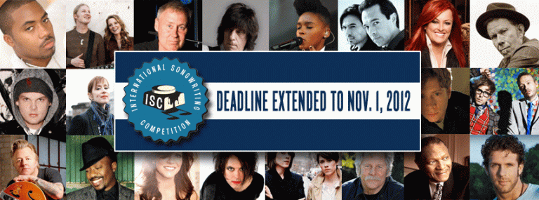 International Songwriting Competition – Deadline Extended