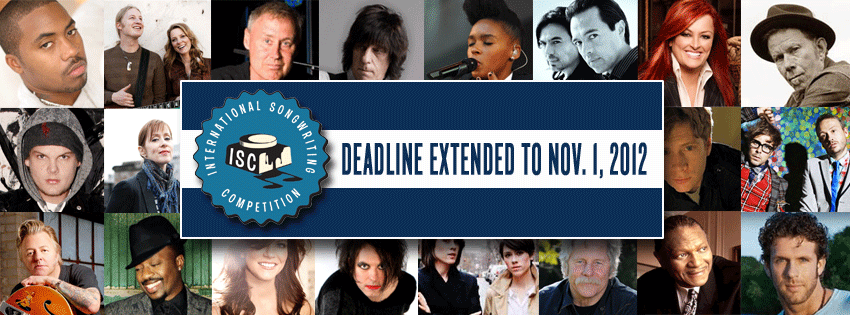 International Songwriting Competition – Deadline Extended