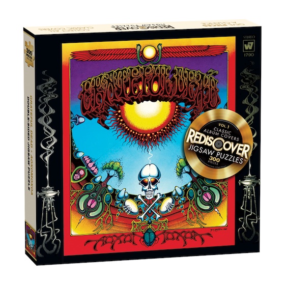 Classic Album Covers "Rediscovered" with Jigsaw Puzzle Series