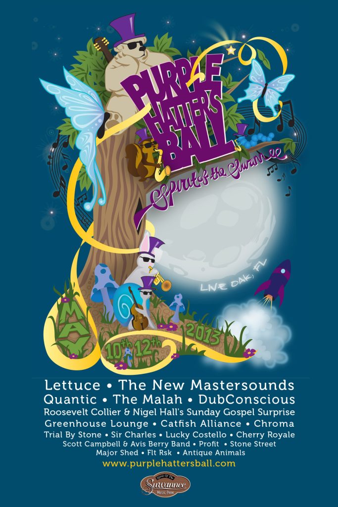 Purple Hatter's Ball Line-up Announcement | May 10-12, 2013