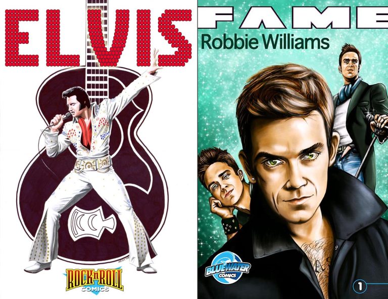 Elvis Presley & Robbie Williams Graphic Novels Out This Week