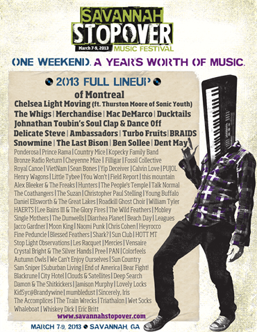 Savannah Stopover Festival Begins Thursday