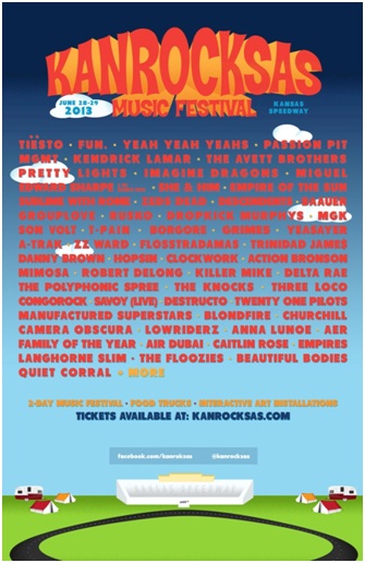 KANROCKSAS Announces Complete 2013 Talent Line-Up