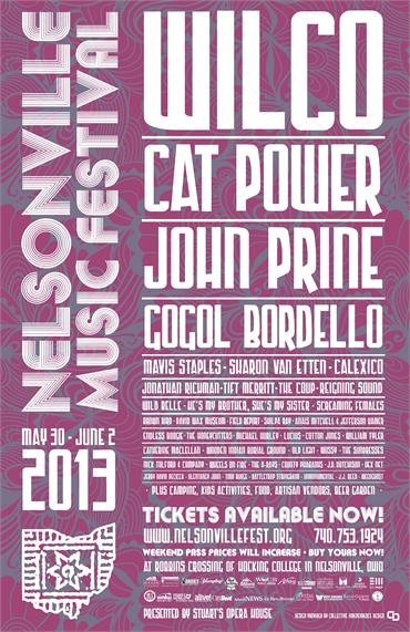 Nelsonville Music Festival Adds Wilco, Gogol Bordello & John Prine