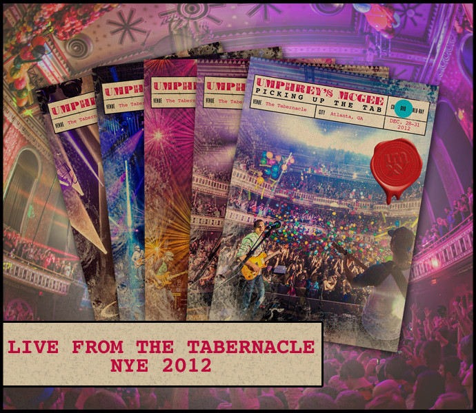 Umphrey's McGee Live from the Tabernacle on DVD & Blu-ray