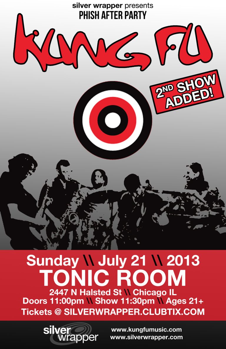 Kung Fu Adds Second Phish After Party in Chicago